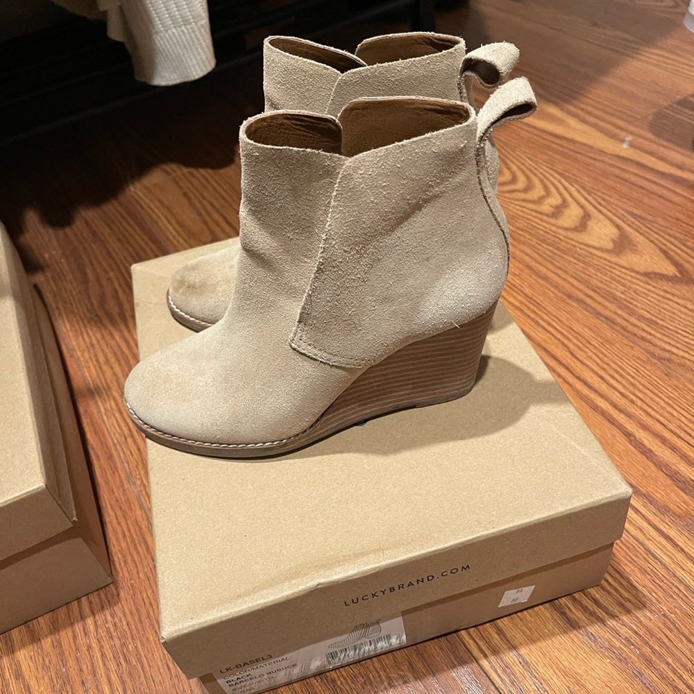Lucky brand booties